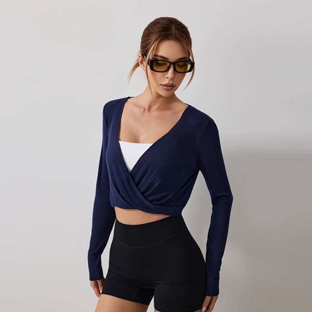 Top - Léger - Céleste