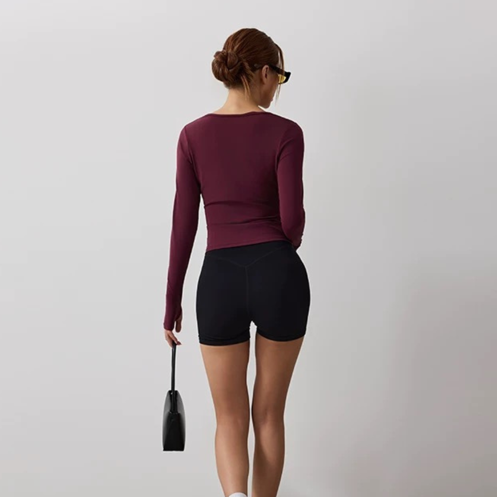 Top - Cache cœur - Dahlia