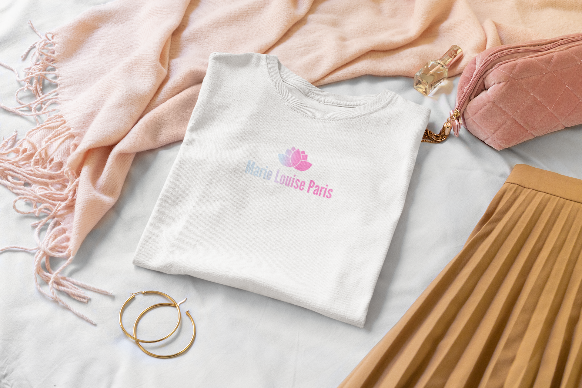 Tee-shirt 100% coton bio - Marie Louise Paris