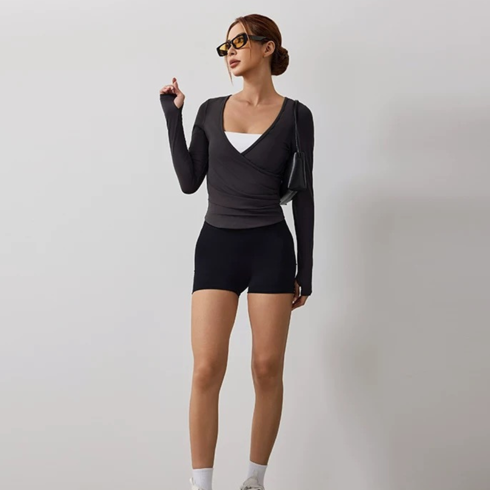 Top - Cache cœur - Dahlia